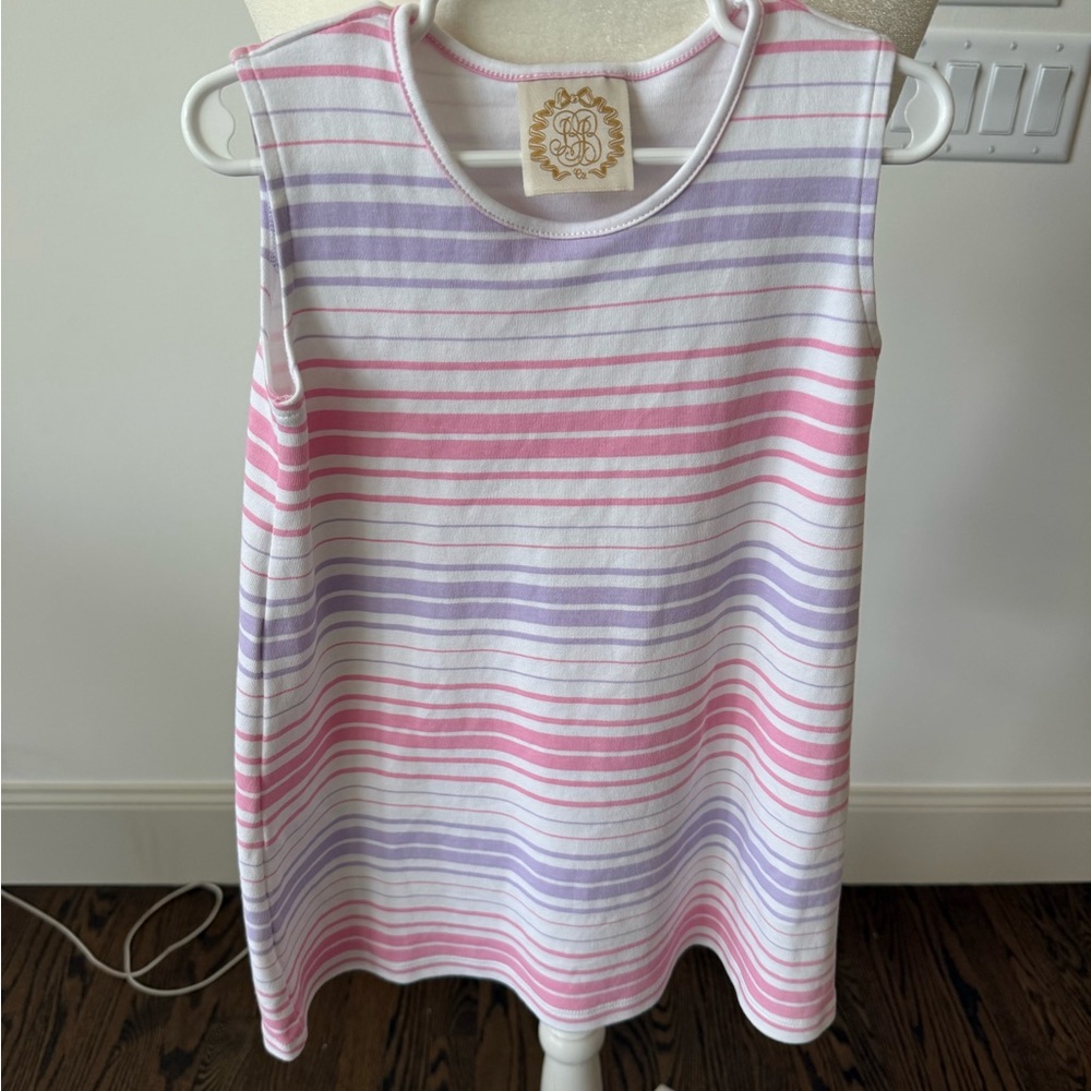 Beaufort Bonnet Stripe Sleeveless Polly Play Dress EUC